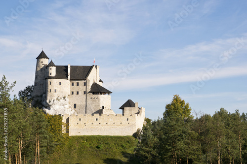 Plakat Średniowieczny zamek Bobolice, Polska