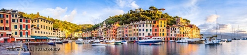 Fotografía Portofino Hafen Panorama, Ligurien, Italien