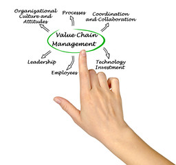 Wall Mural - Value Chain Management