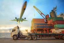 The Logistics System Services Are All Include Seafreight Saling With Land Trucking Trailer And Air Swift Delivery Shipments Always In Time, One Stop Services For All Kinds Of Transports Cargo Services