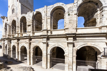 Poster - Roman amphitheatre in Arles, France