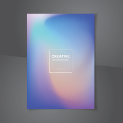 Wall Mural - modern abstract vivid gradient mixed colorful fluid background