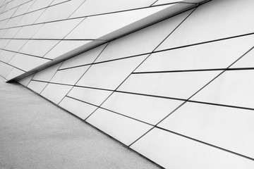 Poster - futuristic exterior background