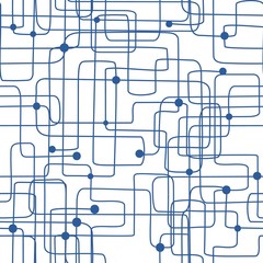 Wall Mural - scribbles seamless pattern