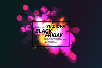 Wall Mural - Black friday banner