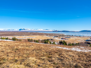 Landscape view in Iceland