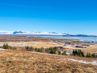 Landscape view in Iceland