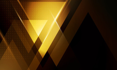 Wall Mural - vector abstract geometric background with triangle shapes