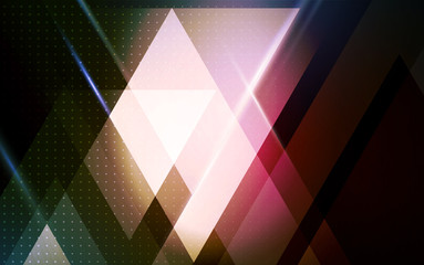 Wall Mural - vector abstract geometric background with triangle shape
