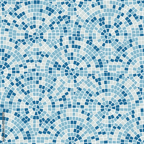 Cuadros en Lienzo Bright abstract mosaic seamless pattern