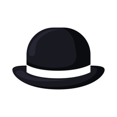 Sticker - elegant british male hat icon