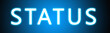 © Hepta - Status - glowing white text on blue background