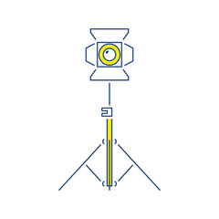 Poster - Stage projector icon