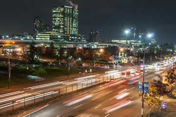 City of Surrey, British Columbia/CANADA at night