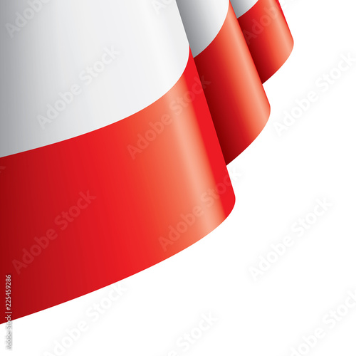 Dekoracja na wymiar  polska-flaga-ilustracja-wektorowa-na-bialym-tle