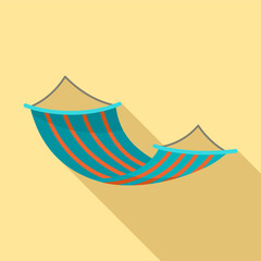 Wall Mural - hammock icon. flat illustration of hammock vector icon for web design