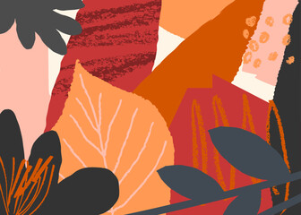 Poster - Abstract Autumn Card Design