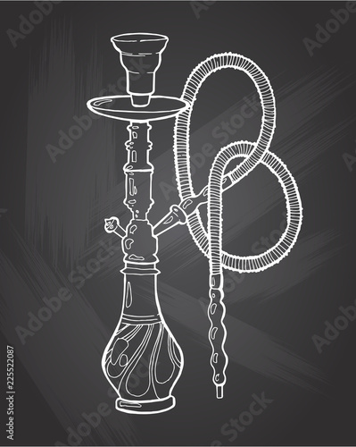Shisha Hookah Hand Drawn Doodle Vector Illustration Isolated On Chalkboard For Hookah Bar Or Lounge Vector Illustration Of Hookah With Smoking Pipe Hubble Bubble Oriental Bar Stock Vector Adobe Stock Shisha Hookah Hand Drawn Doodle Vector Illustration Isolated On Chalkboard For Hookah Bar Or Lounge Vector Illustration Of Hookah With Smoking Pipe Hubble Bubble Oriental Bar Stock Vector Adobe Stock