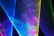 © gen_A - multicolored laser lights and fog
