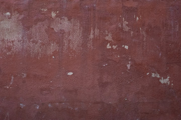 Wall Mural - reddish wall with white hides