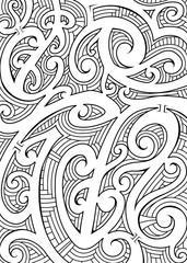 Maori style ornament