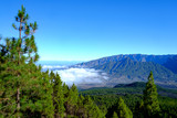 Fototapeta Na ścianę - View on Aridane Valley from above, La Palma, Canary Islands