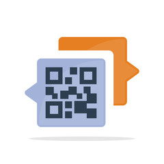 vector icon illustration with the concept of information & communication technology about processing