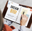 © Rawpixel.com - Dream big concept on a notebook