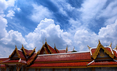 Buddhist Temple Church roof