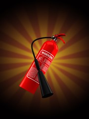 Wall Mural - Fire extinguisher