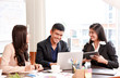 © kathayut - happiness business team meeting for good work