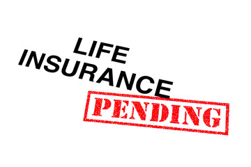 Wall Mural - Life Insurance Pending