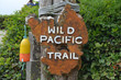 Schild Wild Pacific Trail