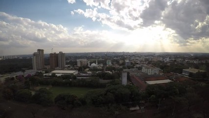 Canvas Print - Panoramic view of the city