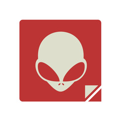 Poster - alien symbol design