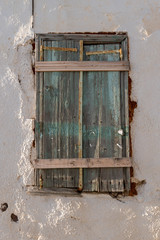 Wall Mural - old wooden shutters