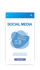 Poster - SOCIAL MEDIA INFOGRAPHIC