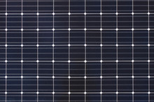 Square Cells Of Solar Panel