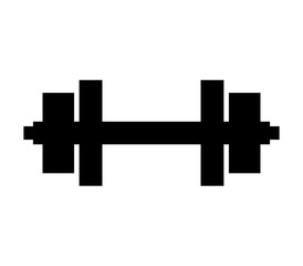 Poster - gym weight icon