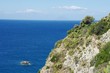 Morze Tyrreńskie i nadmorska roślinność, Kalabria, Włochy