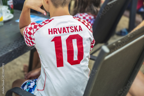 Fotografía Luka Modrić 10/ Croatia, football, world championship 2018, final game France -