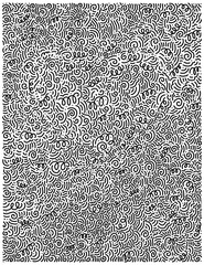 Wall Mural - scattered geometric line shapes. abstract background design. vector black and white pattern.