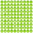 © ylivdesign - 100 europe countries icons set green circle isolated on white background vector illustration