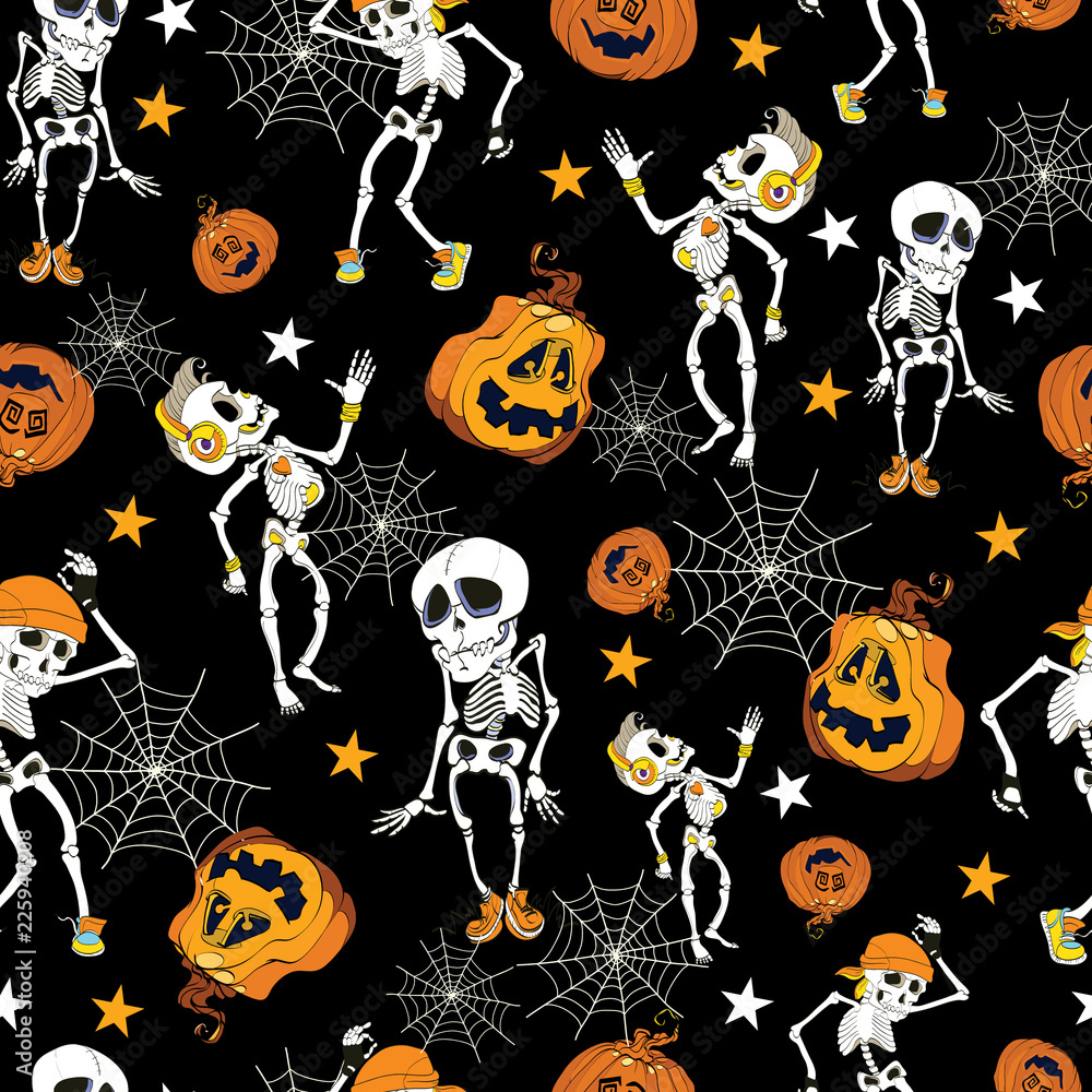halloween phone wallpaper skeleton
