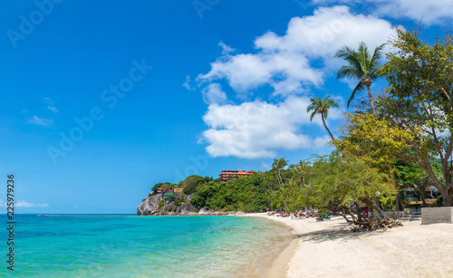 Fotomural Leela beach on Phangan island,