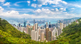 Fototapeta  - Panoramic view of Hong Kong