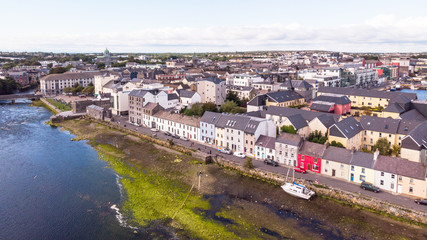 Wall Mural - An Aerial View of River Corrib