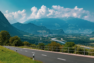 Mountain views in Liechtenstein