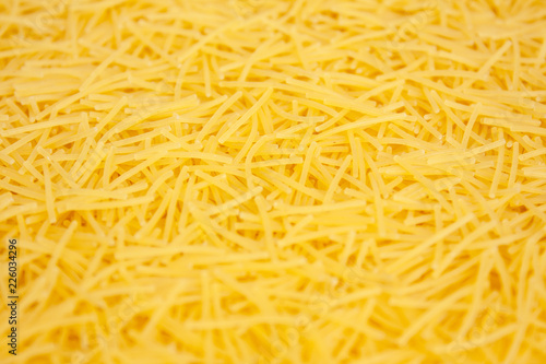 Cuadros en Lienzo Background texture of vermicelli or pasta.