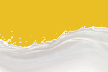milk splash on background